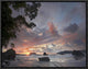 Beach and Coastline, Manuel Antonio National Park, Costa Rica, 16"x12"