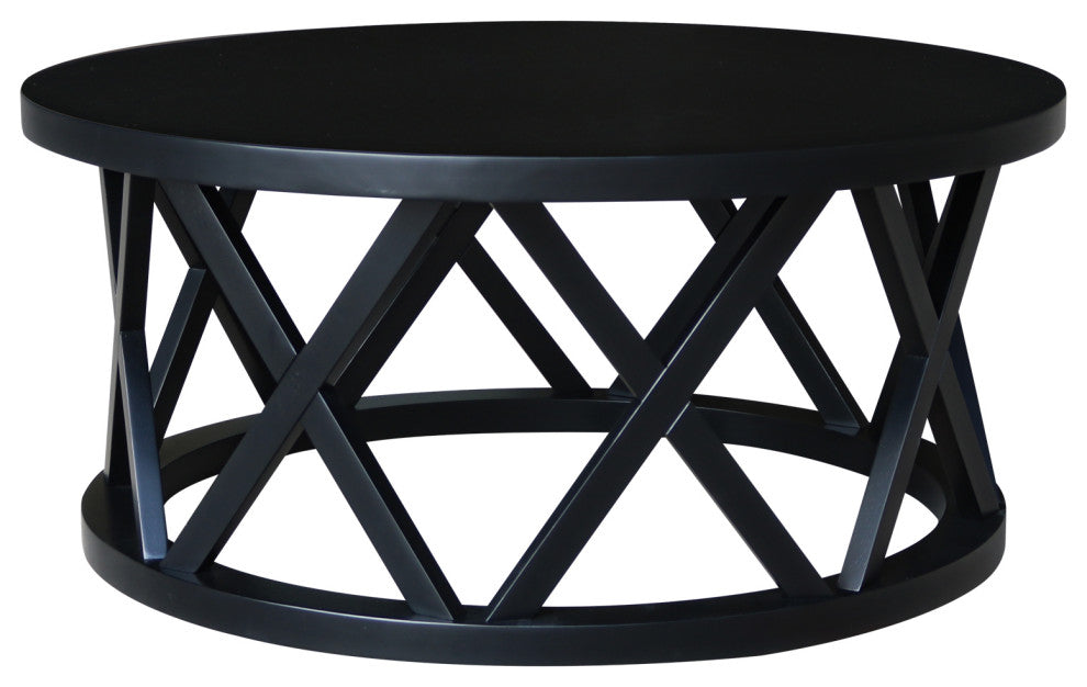 Round Ceylon Coffee Table