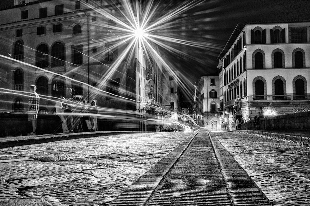 "Florence Flares Three" Paper, 24"x36"