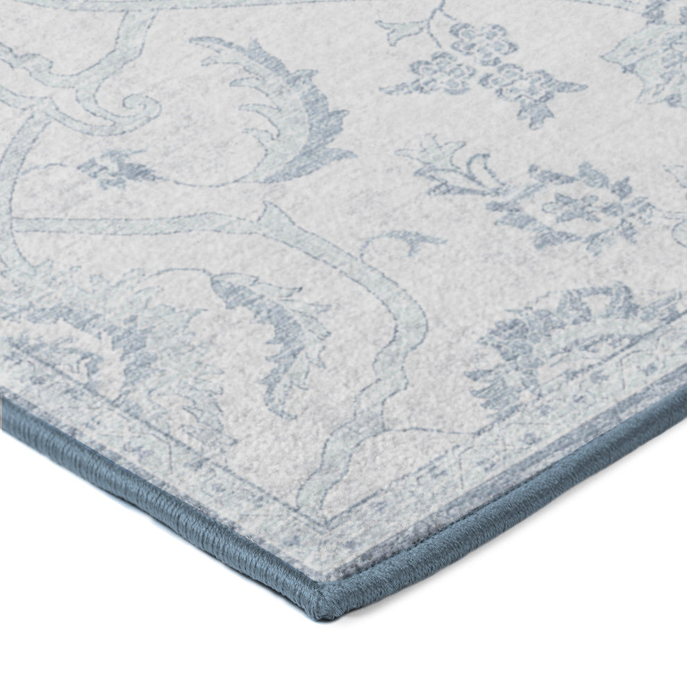 Tuscany TU8 Denim 2'6" x 10' Runner Rug