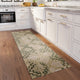 Indoor/Outdoor Sedona SN15 Moss Machine Washable 2'3" x 10' Runner Rug