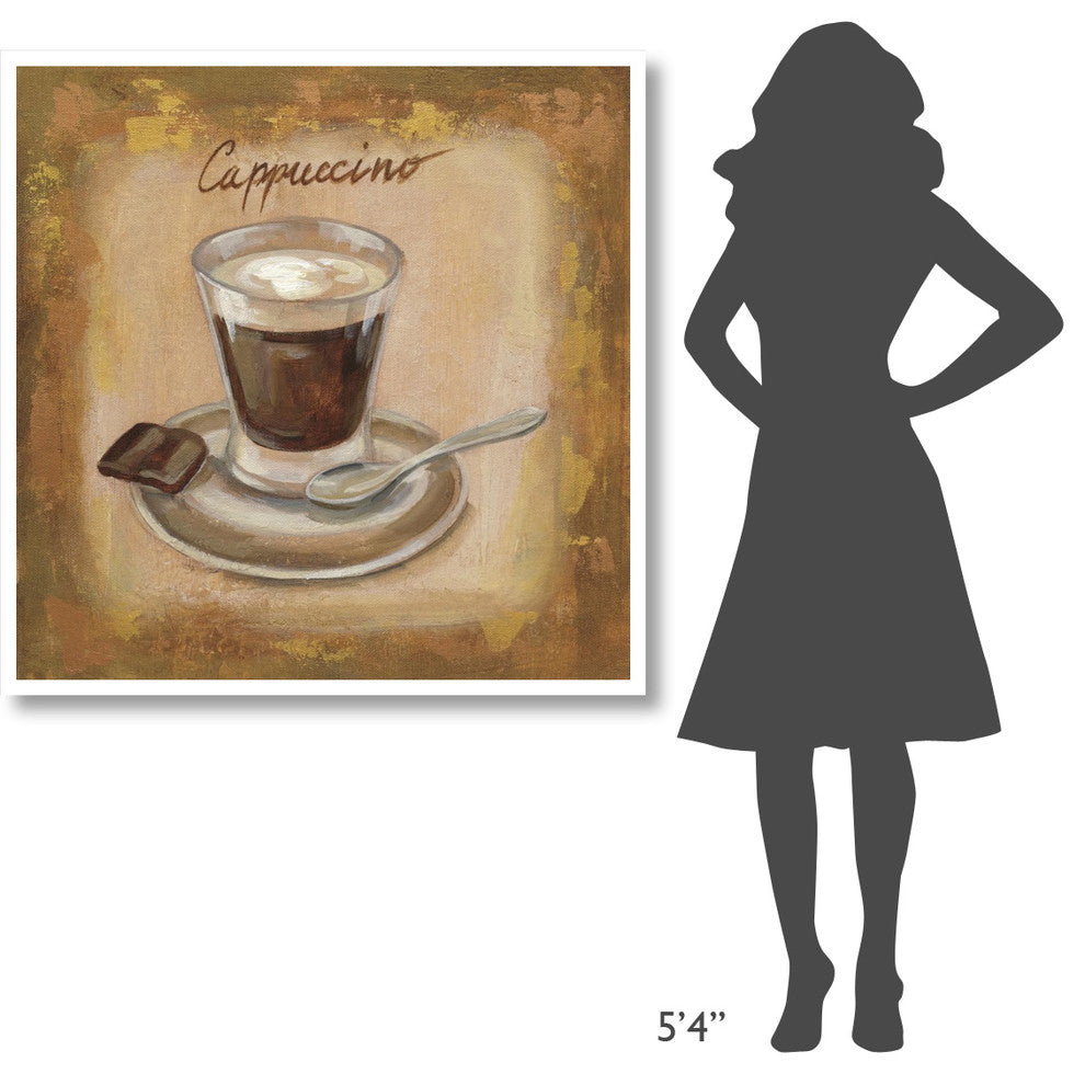 "Coffee Time III" Digital Paper Print by Silvia Vassileva, 42"x42"