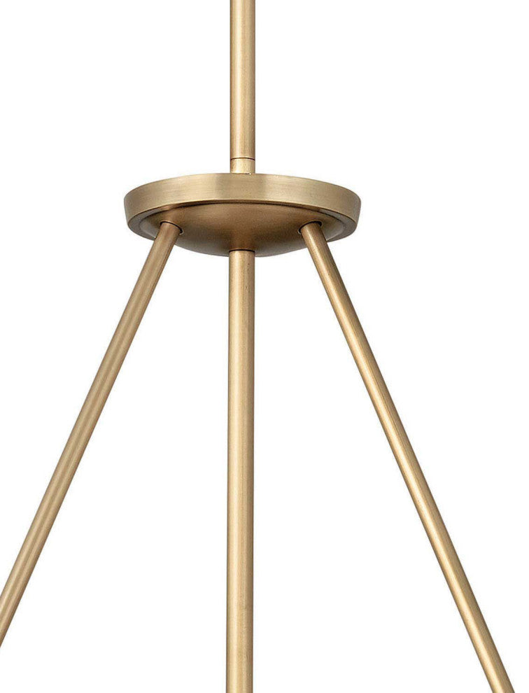 Hinkley Hathaway Large Pendant, Heritage Brass