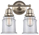 Innovations 623-2W-SN-G182 2-Light Bath Vanity Light, Brushed Satin Nickel