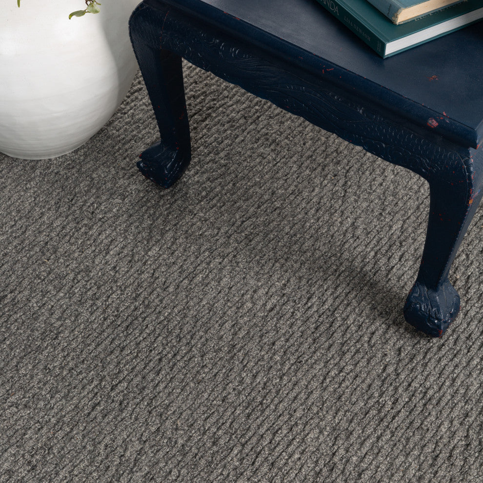 Jaipur Living Windcroft Handmade Solid Gray Area Rug 6'X9'