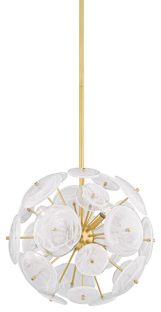 Mitzi Tamara Chandelier Aged Brass