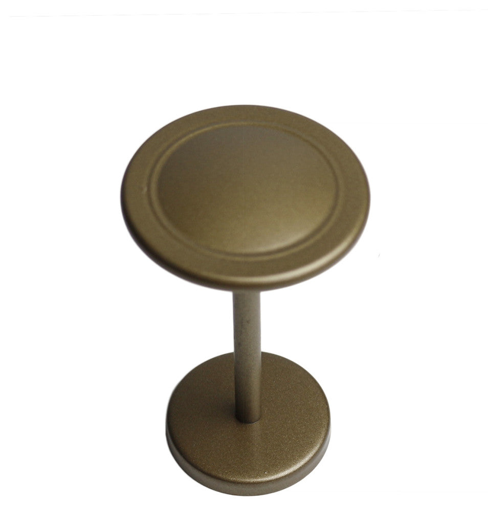 Button Medallion Drapery Holdback, Antique Gold, 1 Pc.