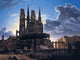 Karl Friedrich Schinkel Medieval Town by Water Wall Decal