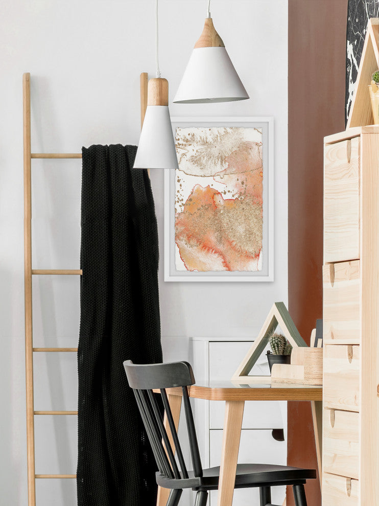 "Fragile Shadows" Framed Painting Print, 16x24