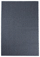 Outdoor Collection Geometric Rug - Bohemian Rug, Midnight Blue, 5'3"x7'6"