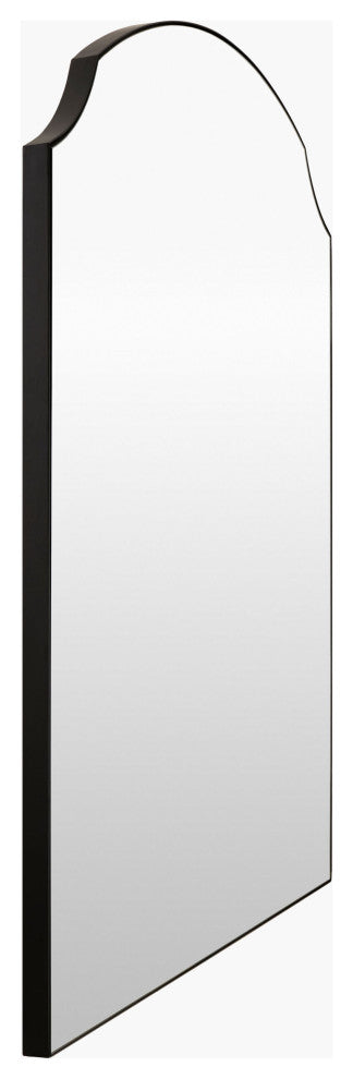 Galey Alix x Livabliss Landon GALA-1001 Accent Mirror, Black, 36"H x 29"W x 1"D
