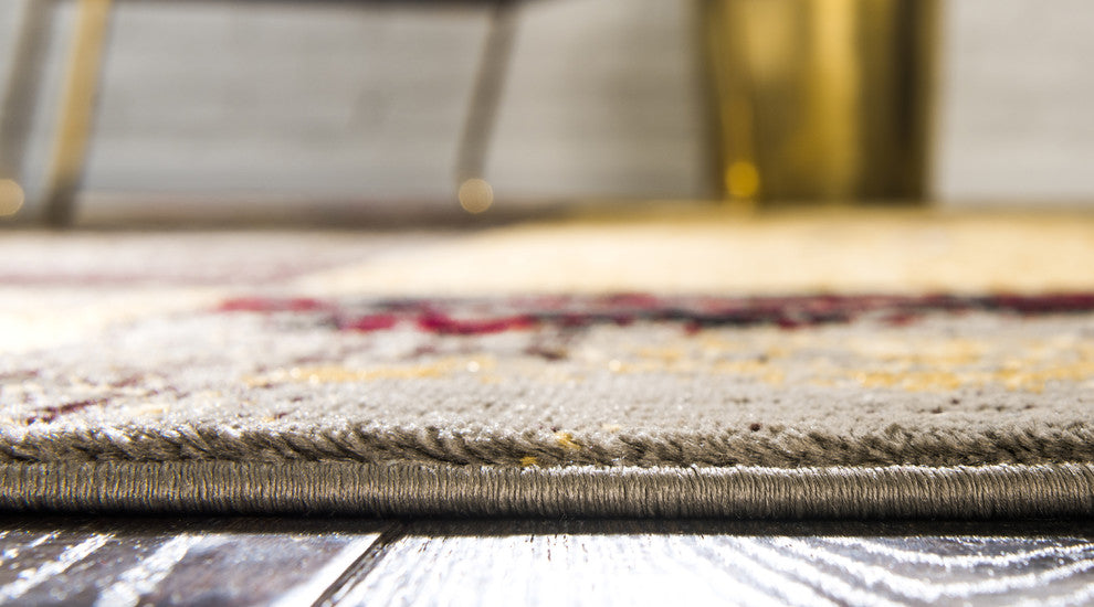 Unique Loom Beige Barista Pache 2' 2 x 3' 0 Area Rug