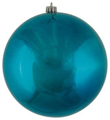 Vickerman 2.4" Sea Blue Shiny Ball Ornament, 24 per Bag