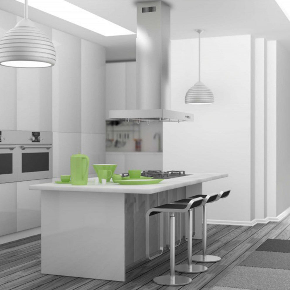 ZLINE 30 in. Island Range Hood, Stainless Steel, KE2i-30