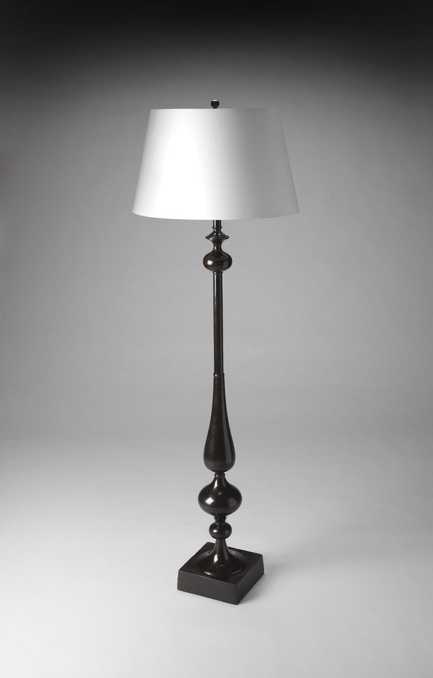 Butler  Dark Espresso Finish Floor Lamp