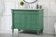 Lewis 42" Single Bathroom Vanity, Vintage Mint