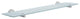 Home Bathroom Glass Shelf Brushed Chrome