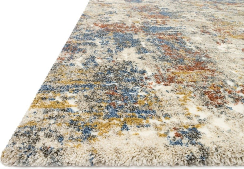 Landscape Area Rug, Multi, 3'10"x5'7"