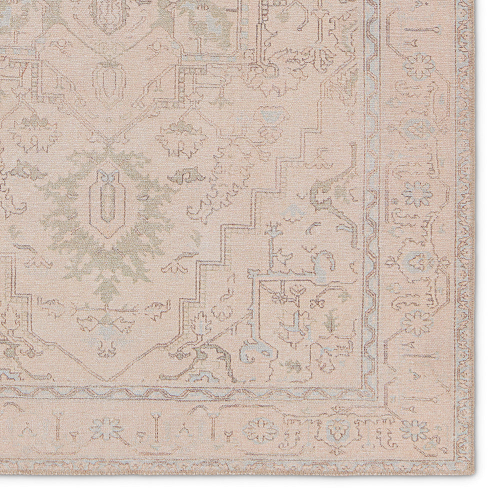 Jaipur Living Josephine Medallion Beige/Light Blue Area Rug 7'6''X9'6''