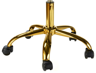 Swivel Task Chair With Tufted Back, Tan