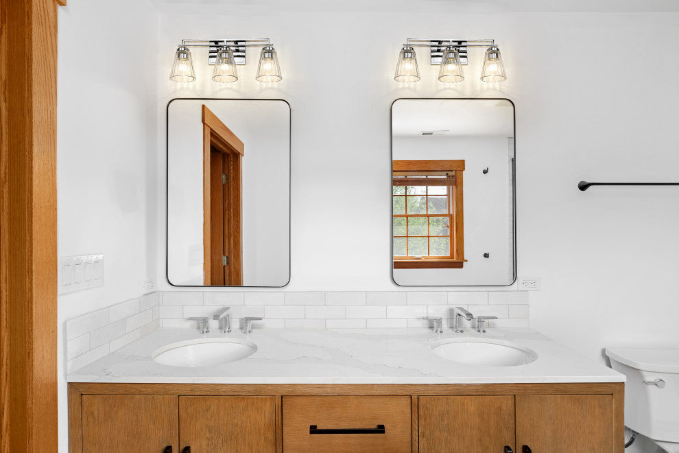 Z-LITE 3-Light Vanity, Chrome