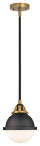 INNOVATIONS 288-1S-BAB-HFS-61-BK-LED 1-Light Mini Pendant Matte Black