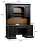 Roanoke Black Credenza & Hutch SET