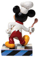 Jim Shore Bon Appetit. Polyresin Chef Mickey Mouse 6010090
