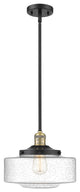 INNOVATIONS 201S-BAB-G694-12 1-Light Mini Pendant Black Antique Brass