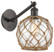 Innovations 317-1W-OB-G122-8RB-LED 1-Light Sconce, Oil Rubbed Bronze