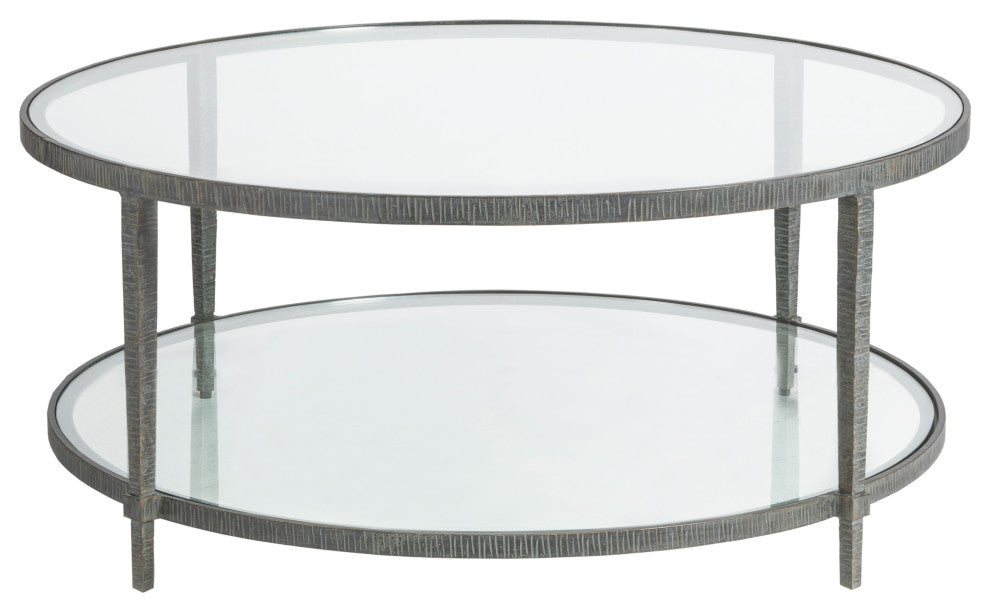 Claret Round Cocktail Table