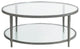 Claret Round Cocktail Table