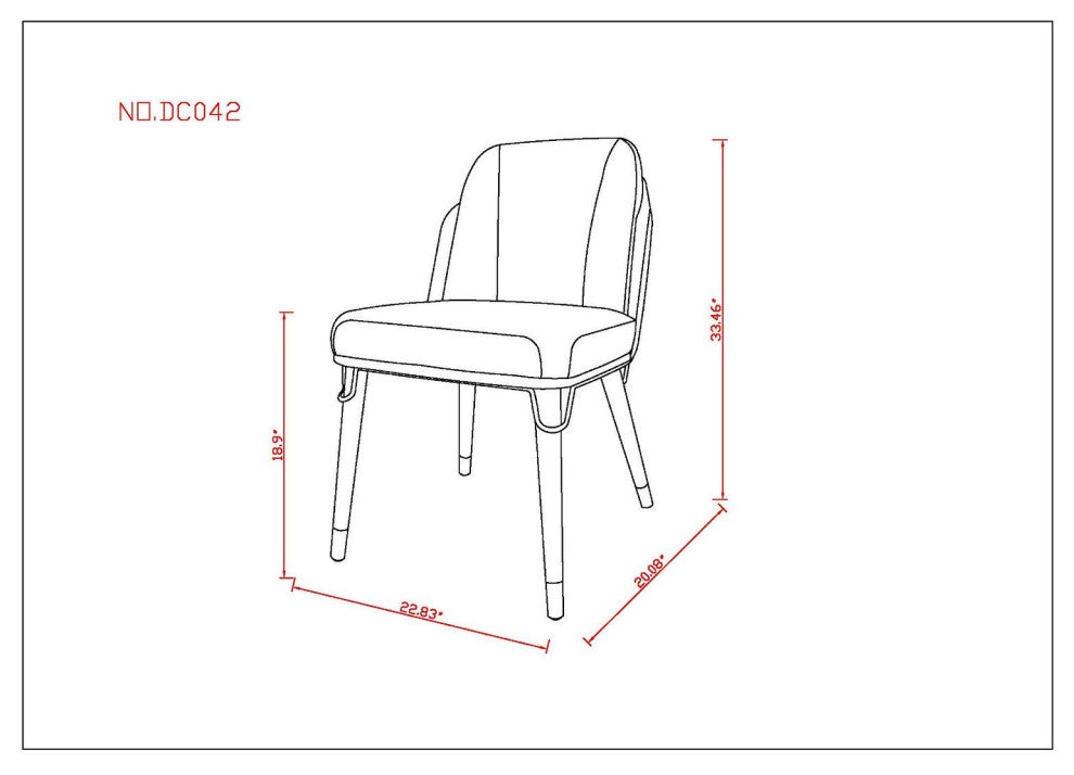 Manhattan Comfort Estelle Dining Chair