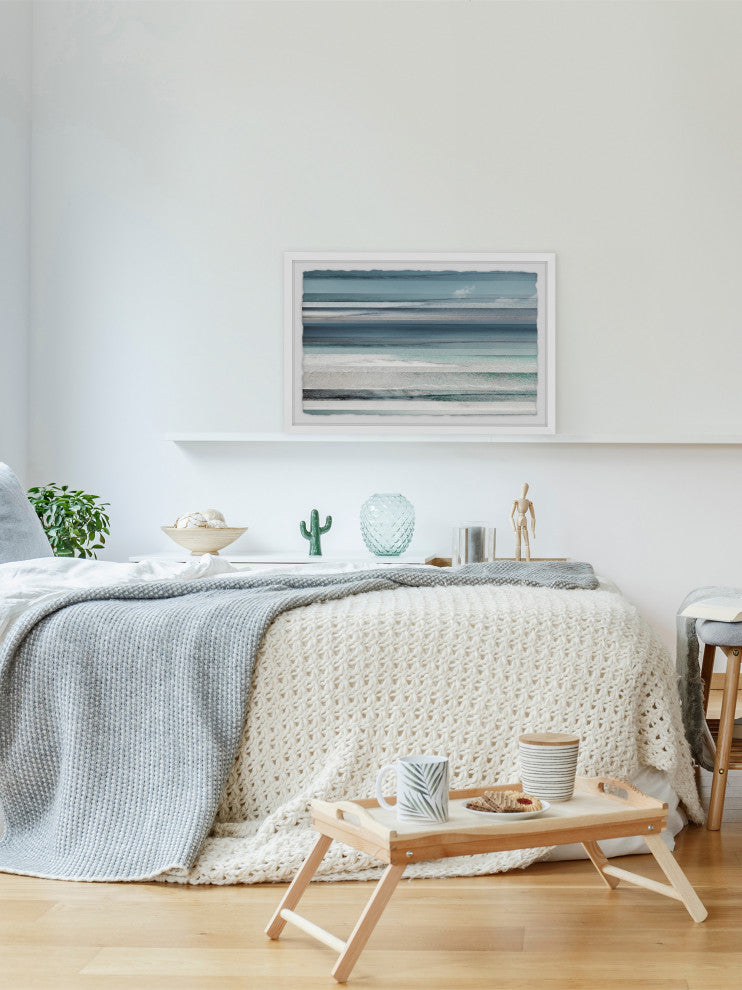 "Himara" Framed Painting Print, 24"x16"