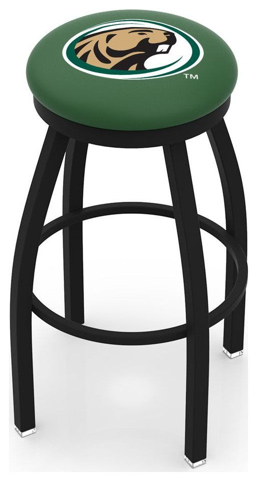 Holland L8B2B Bemidji State 25" Swivel Counter Stool - Black