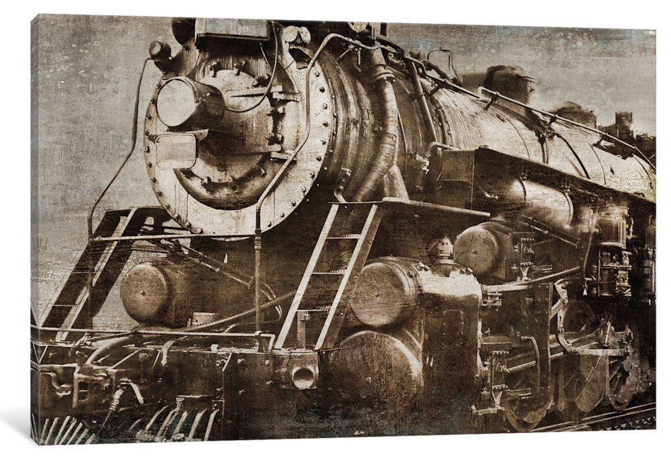 "Locomotive" by Dylan Matthews, Canvas Print, 26"x18"