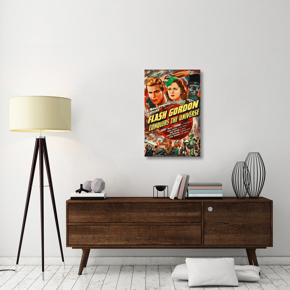 "Flash Gordon Conquers the Universe" Canvas by Hollywood Photo Archive, 23x36"