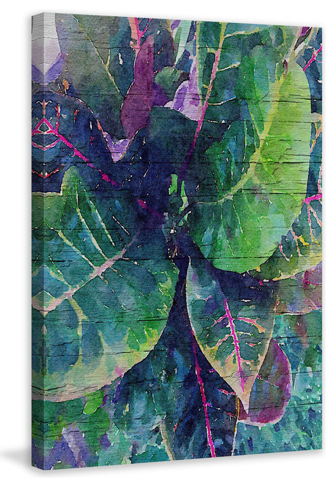 "Leaf Reflection 4" Print on Canvas by Irena Orlov