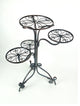 4 Tier Blue Copper Plant Stand Indoor Outdoor Decorative Pot Holder Shelves