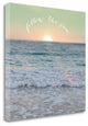 "Sunrise Dock Inspiration" By Sue Schlabach, Giclee Print on Gallery Wrap Canvas