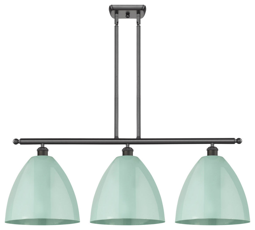 Innovations 516-3I-OB-MBD-12-SF-LED 3 Light Island Light, Oil Rubbed Bronze