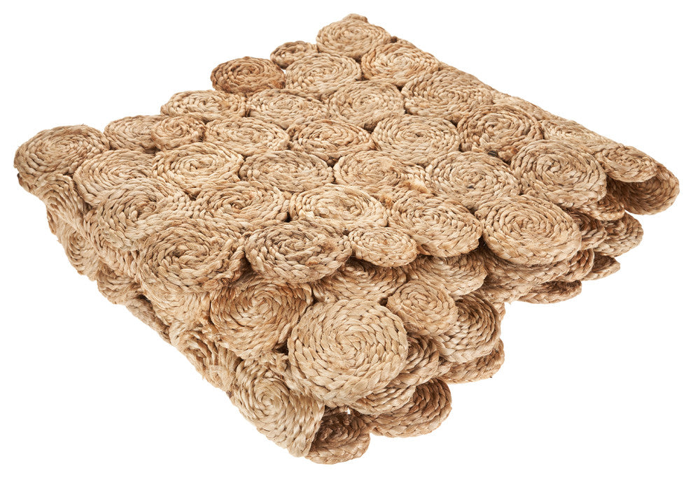 Concentric Organic Jute Circle Table Runner