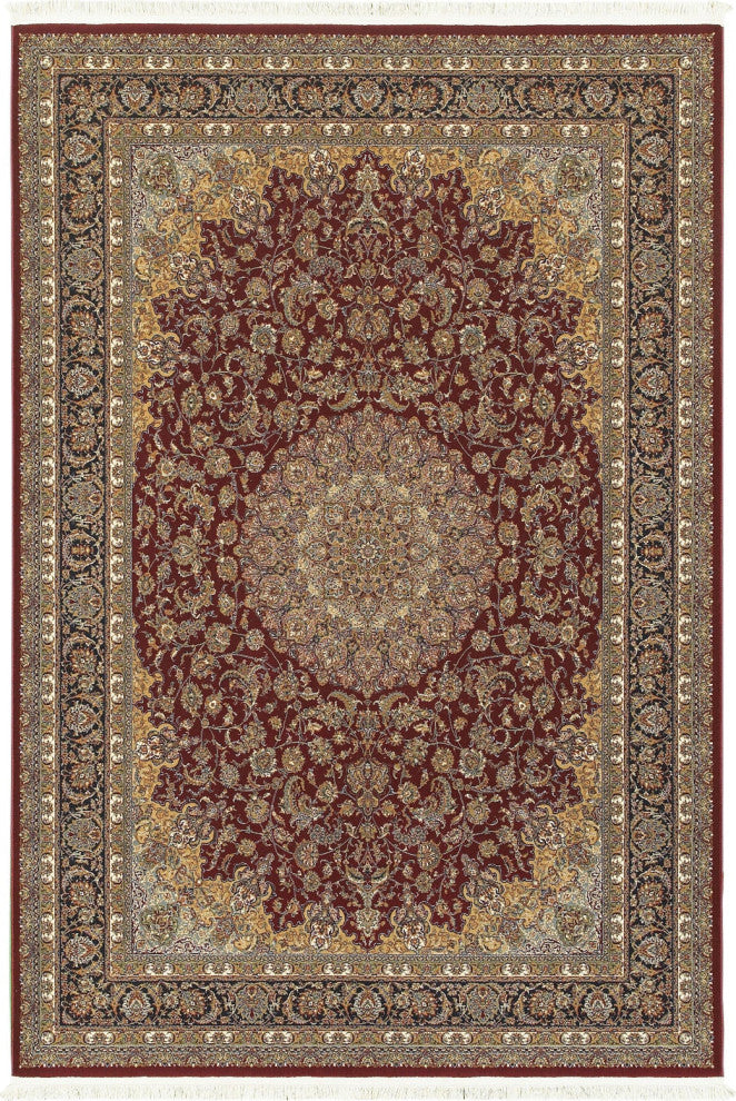 Oriental Weavers Masterpiece Red/ Multi Oriental Indoor Area Rug 3'10"X5'5"