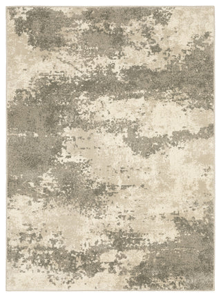 Carolina Abstract Sands Area Rug, Beige, 6'7"x9'2"