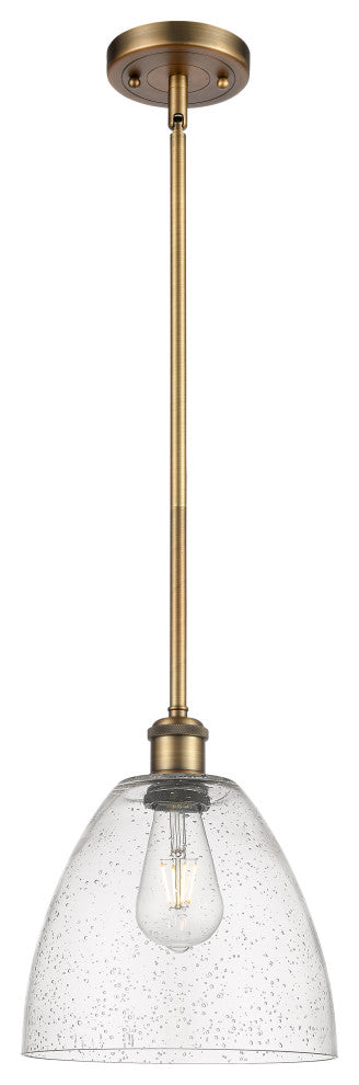 Innovations 516-1S-AB-GBD-94 1-Light Mini Pendant, Brushed Brass