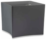 TruDrop Pinch Lage Square Self Watering Plant Box 29'' x 29'' x 26'', Slate