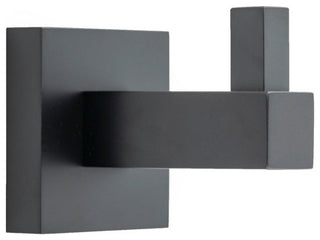Italia Trieste Series 4 Piece Bathroom Accessory Set in Matte Black