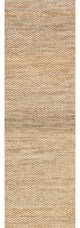 Nuloom Hand Woven Hailey Jute, Natural 2'6"x8'