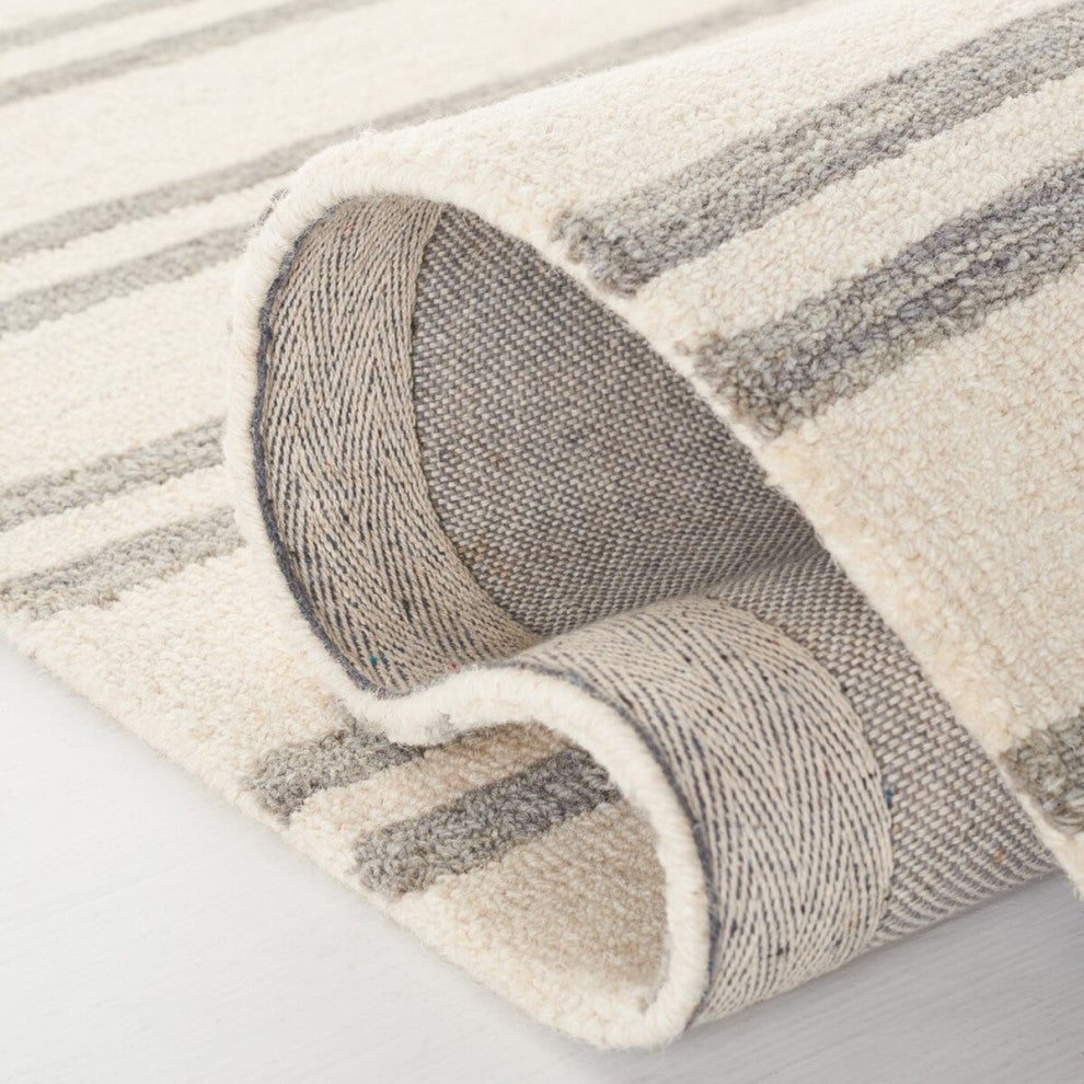 Safavieh Lauren Ralph Lauren Collection LRL6704 Rug, Ivory/Grey, 6' Square