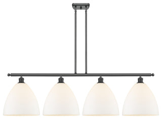 Innovations 516-4I-BK-GBD-121-LED 4 Light Island Light, Matte Black